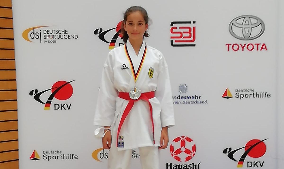 Karate: Amira Hamzah ist Deutsche Vizemeisterin (U14)