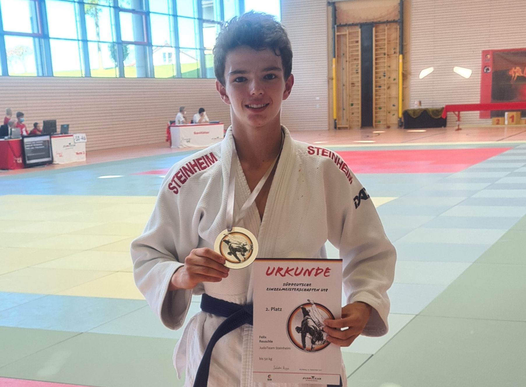 Felix Reuschle belegt überraschend Platz fünf bei den Deutschen Jugendmeisterschaften im Judo