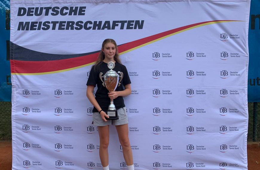 Ana Ceuca ist Deutsche Meisterin U16 und Siegerin beim ITF in Rumänien 