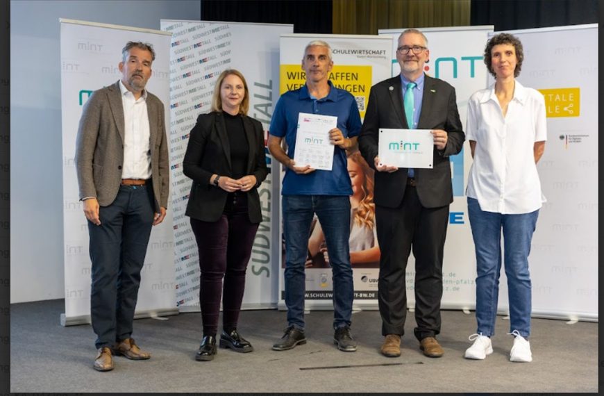 Auszeichnung „MINT-freundliche Schulen“ und „Digitale Schulen“ in Baden-Württemberg
