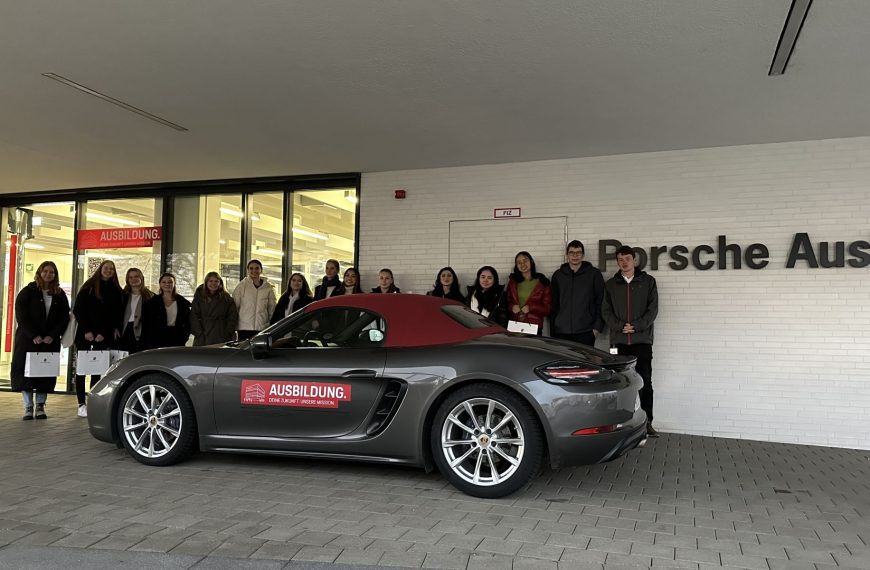Coding Experience@Porsche im Rahmen der Berufsorientierung