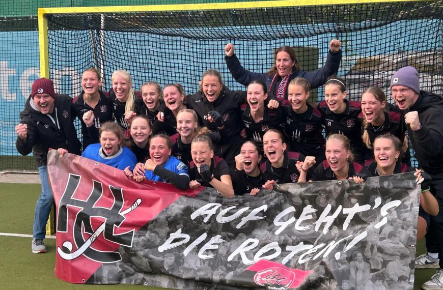 Einzug in die Deutsche Meisterschaft Feldhockey U18w