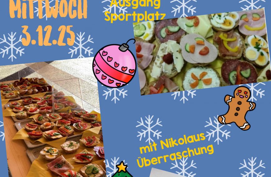 Gesundes Frühstück am Mi 03.12.