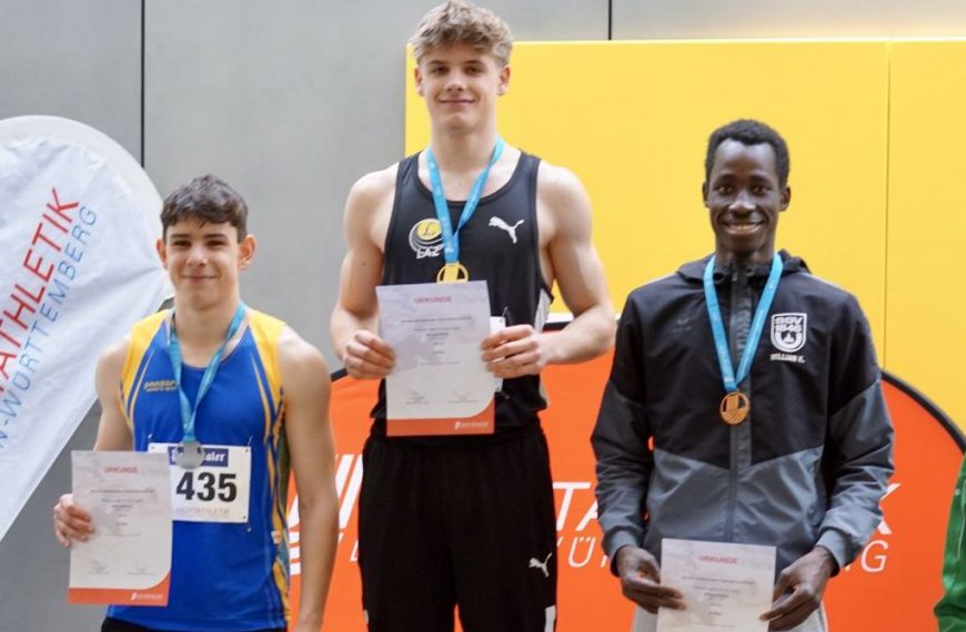 OHG-Leichtathleten erfolgreich bei den BW Hallenfinals