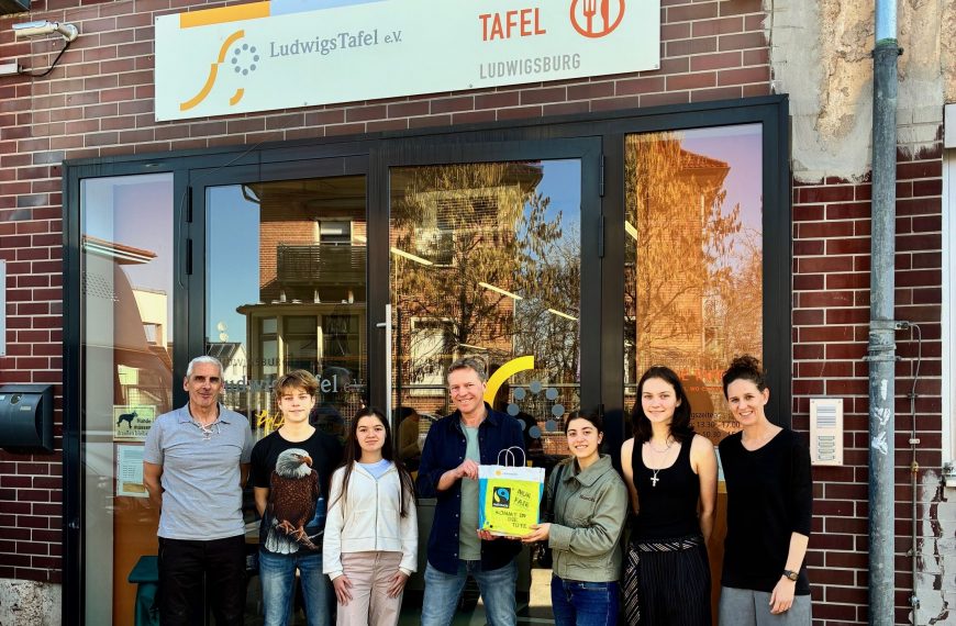 Das OHG spendet an die LudwigsTafel