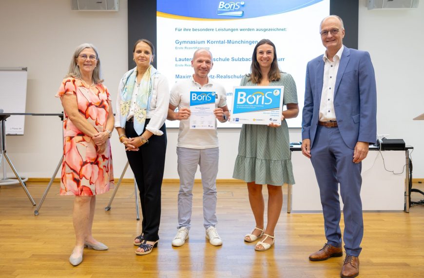 Otto-Hahn-Gymnasium erneut mit dem BoriS-Berufswahl-SIEGEL ausgezeichnet