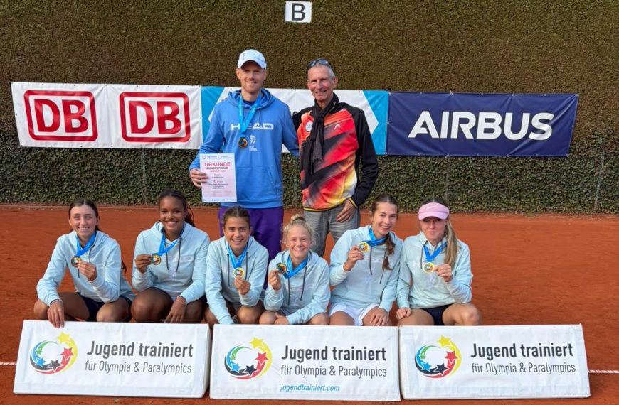 JtfO Tennis – WK3 Mädchen sind zum dritten Mal in Folge Bundessieger